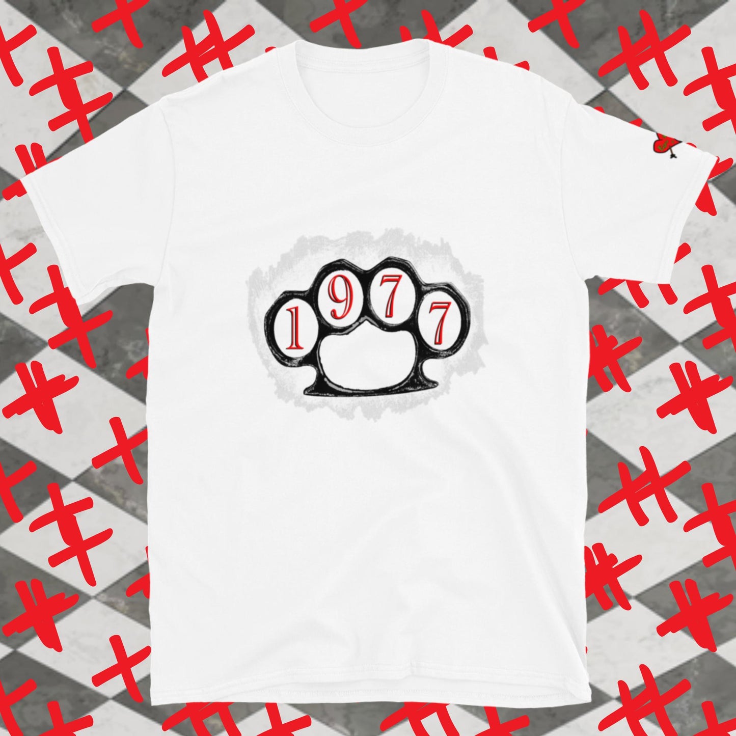 1977 Brass Knuckles Short-Sleeve Unisex T-Shirt