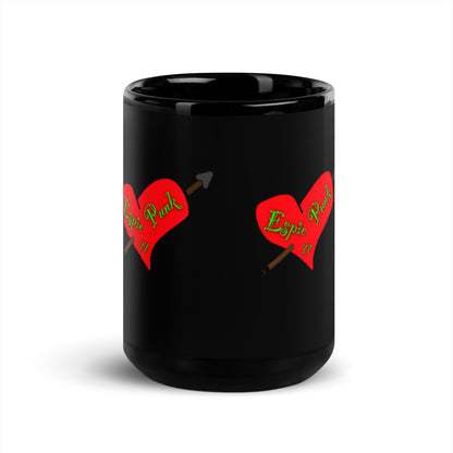 Espie Punk Logo Black Glossy Mug