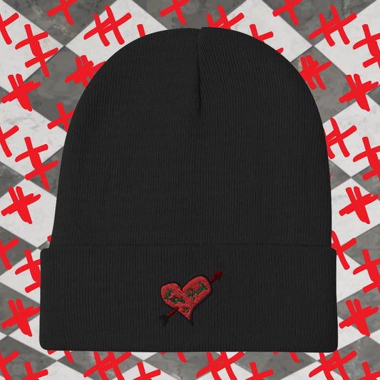 Espie Punk Embroidered Beanie