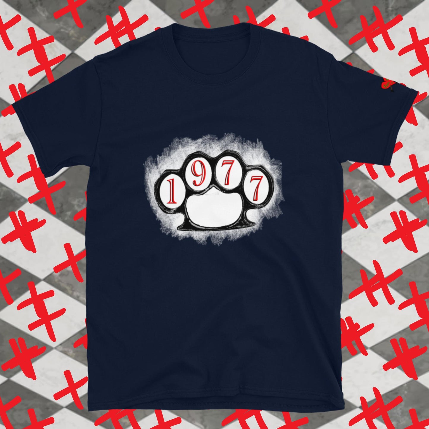 1977 Brass Knuckles Short-Sleeve Unisex T-Shirt