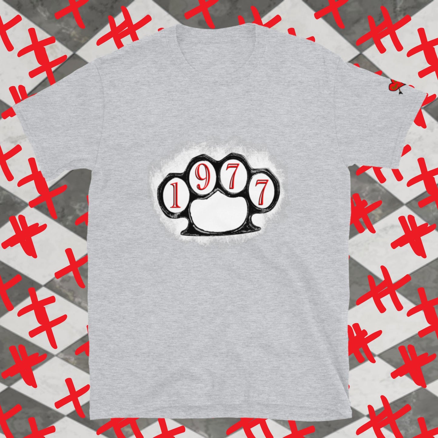 1977 Brass Knuckles Short-Sleeve Unisex T-Shirt